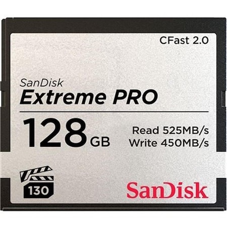 Western Digital 128GB Extreme Pro Memory Card SDCFSP-128G-A46D